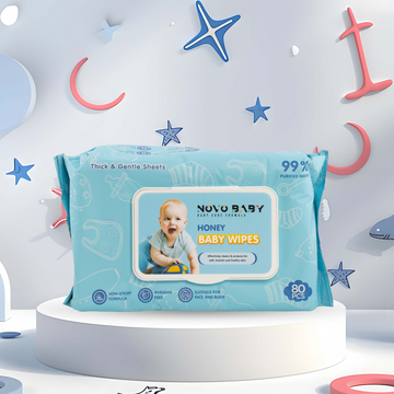 NovoBaby Baby Wipes (Honey)