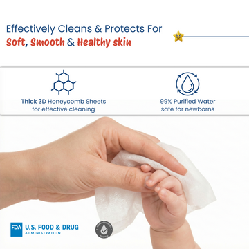 NovoBaby Baby Wipes (Honey)