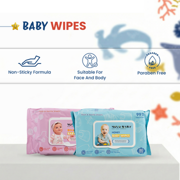 NovoBaby Baby Wipes (Kity Girl)