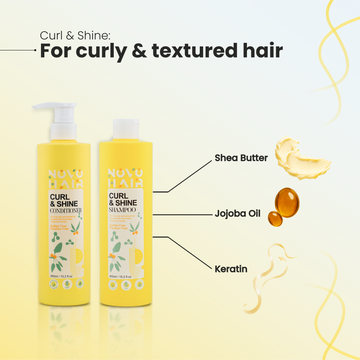 NovoHair Curl & Shine Shampoo
